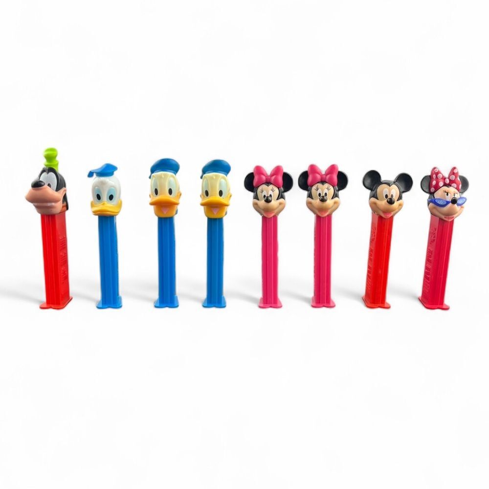 Vintage Disney Character PEZ Dispenser Set